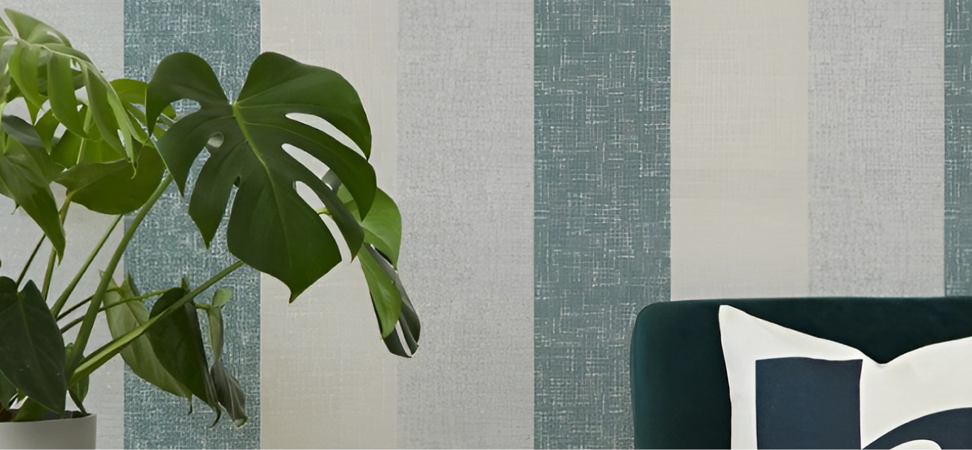 Green Stripe Wallpaper by Graham Brown